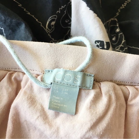 Cos Girls Size 2-4 Chimpanzee Monkey Print Bubble Mini Skirt Pink Gray - Picture 3 of 6